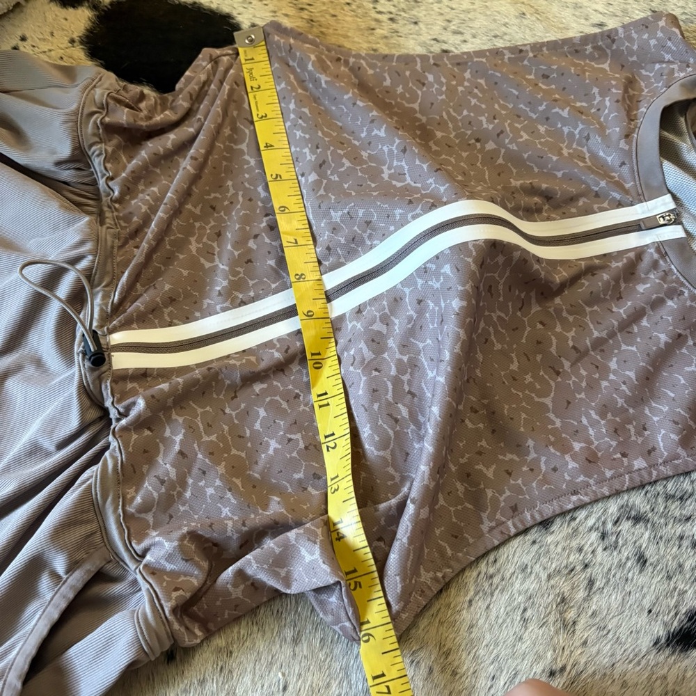 VARLEY Lagoda Tennis Dress Tan Size Medium - Picture 9 of 10
